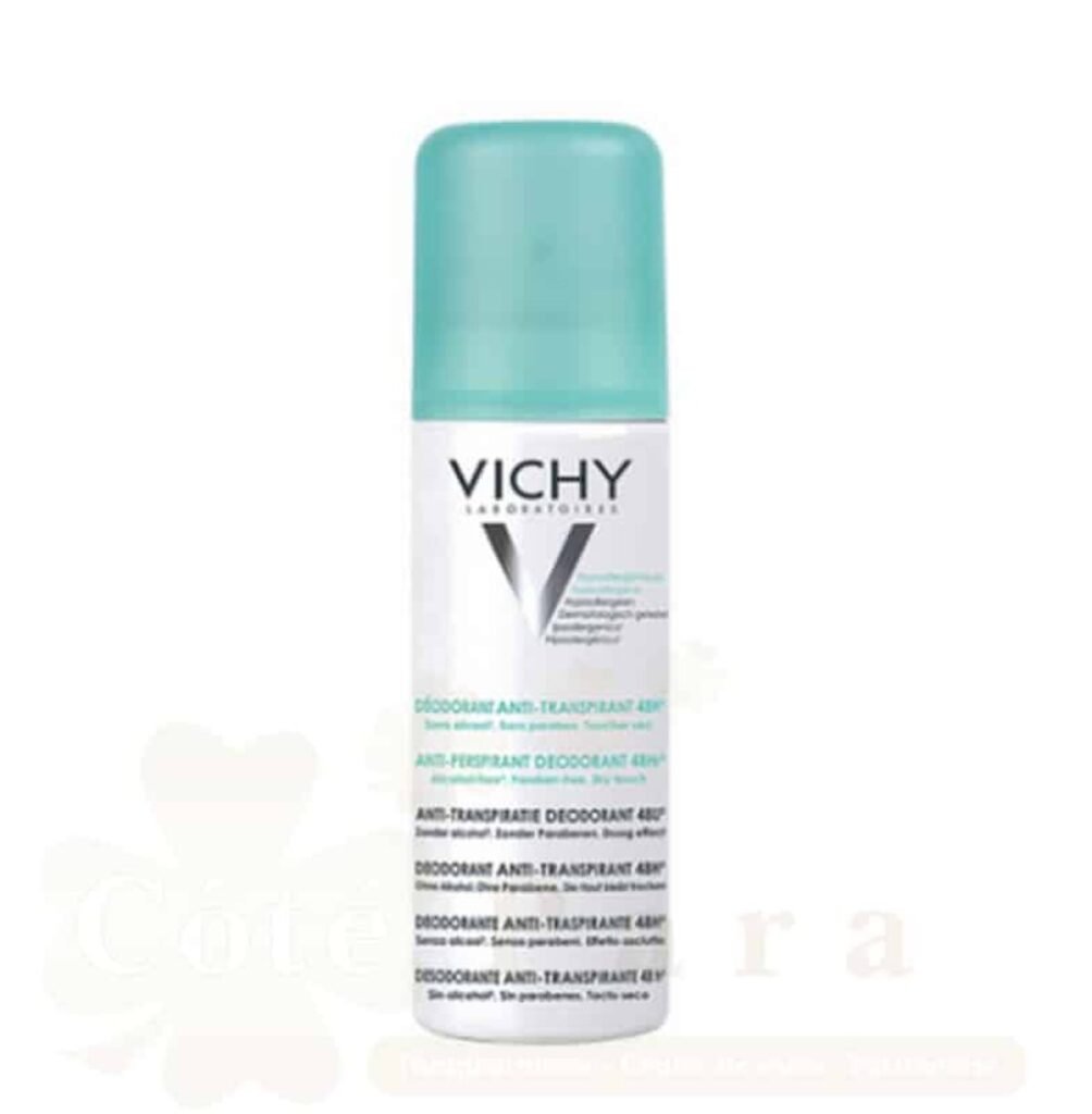VICHY DEO AEROSOL 48H SS ALCOOL TOUCHER SEC 125ML