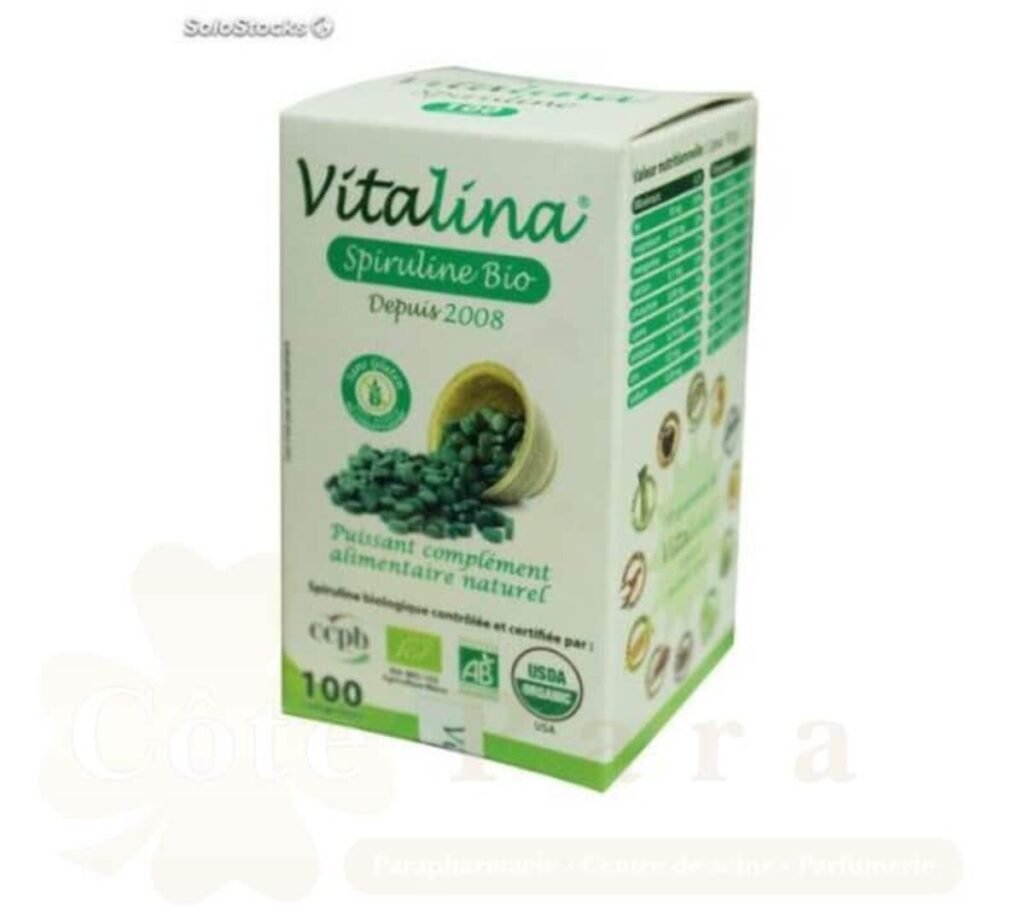 VITALINA SPIRULINE 100 COMPRIMES