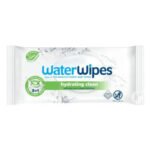 WATERWIPES LINGETTES HYDRATANTES NETTOYANTES * 48