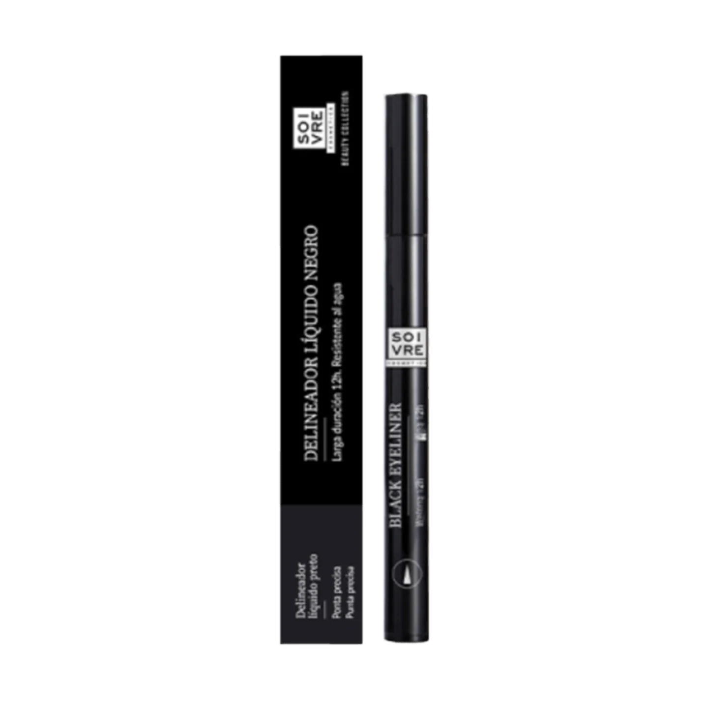 SOIVRE-LIQUID-EYE-LINER-1.1g-water-proof-1 SOIVRE EYELINER LIQUIDE NOOIR – Image 1