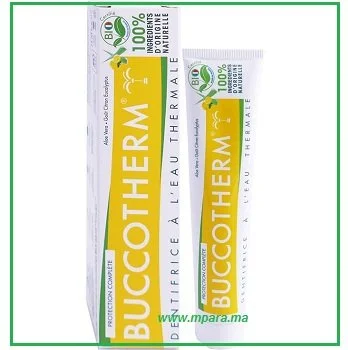 dentifrise-citron-tetouan-mpara-buccotherm BUCCOTHERM DENTIFRICE CARIE CITRON – Image 1